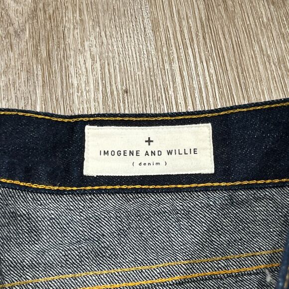 imogene + willie Blue Straight Jeans Classic Denim - Picture 2 of 6